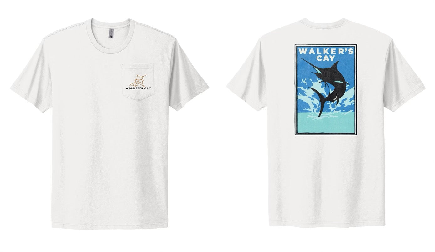 "Walker's Blue" - Limited Edition Pocket T-Shirt #1