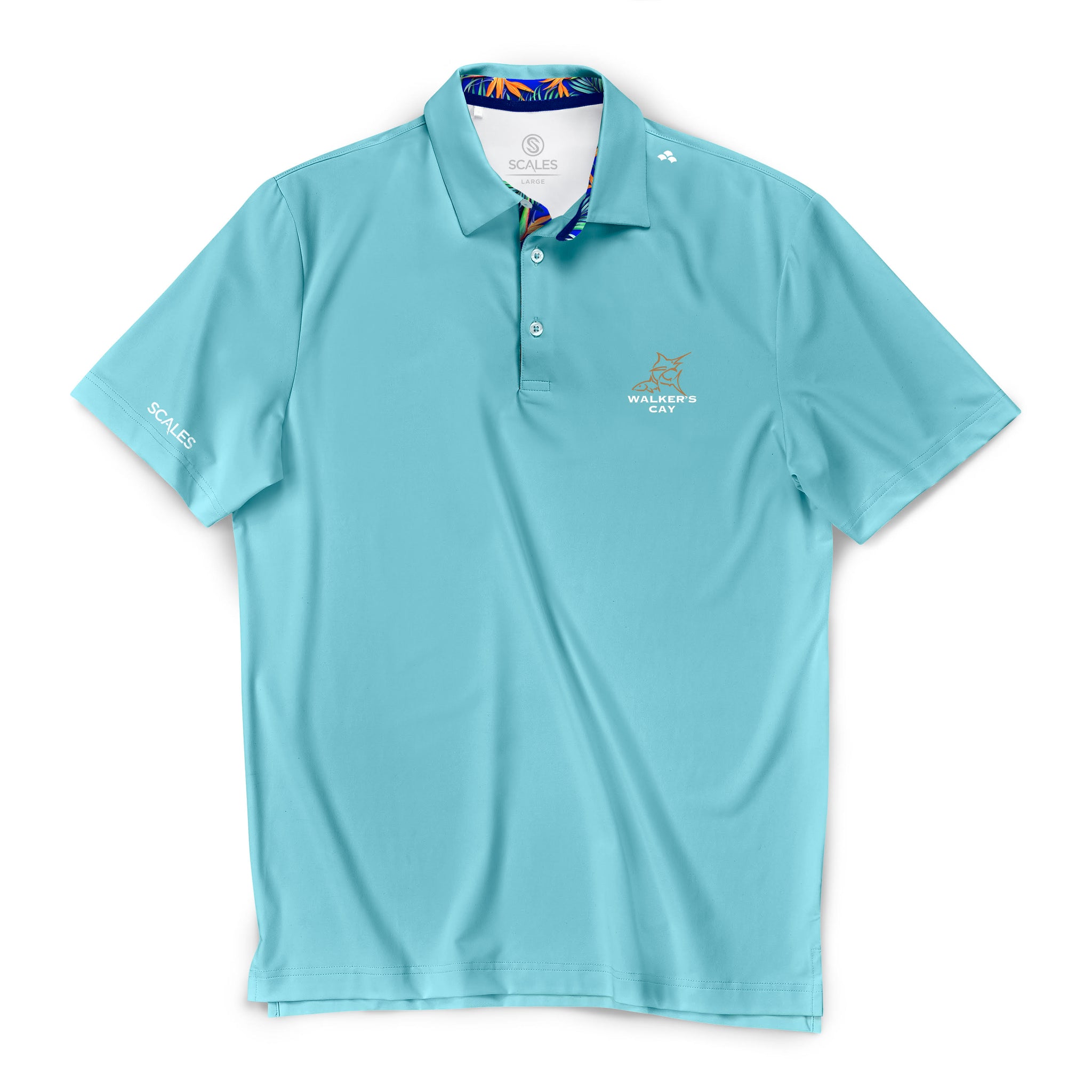 Scales Offshore Country Club Polo - Seafoam