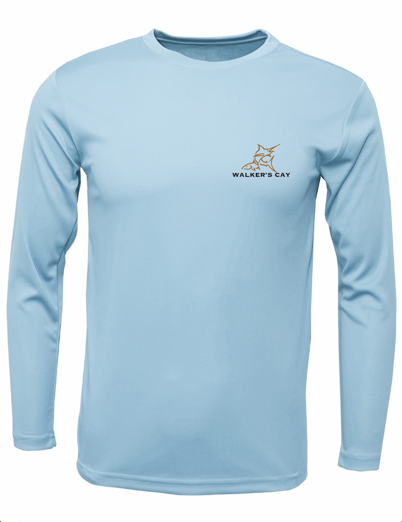 Walker's Cay - Light Blue Pursuit Performance Shirt