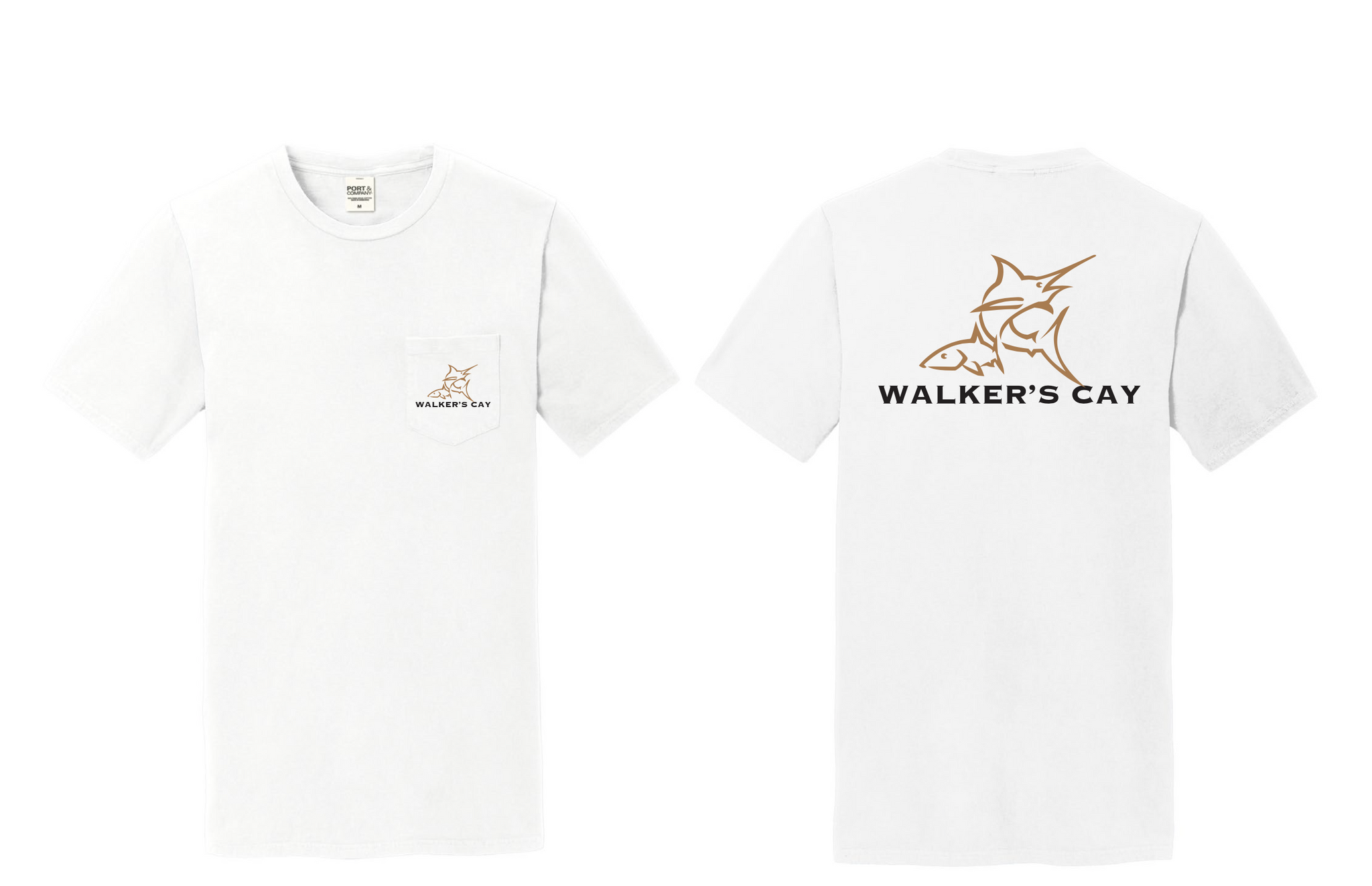 Walker's Cay Logo Pocket Tee