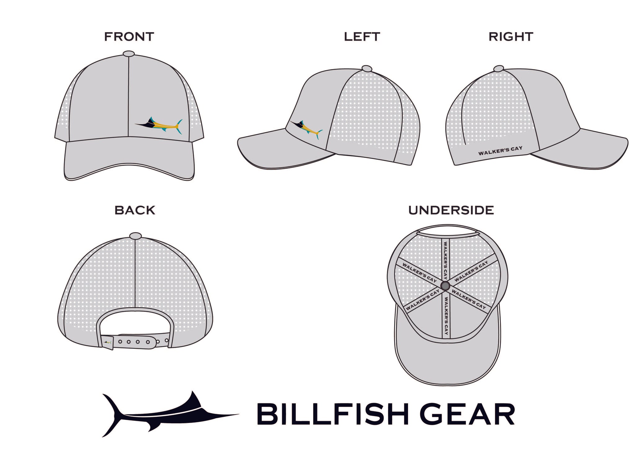 Billfish Gear Lay Day Hat – Shop Walker's Online