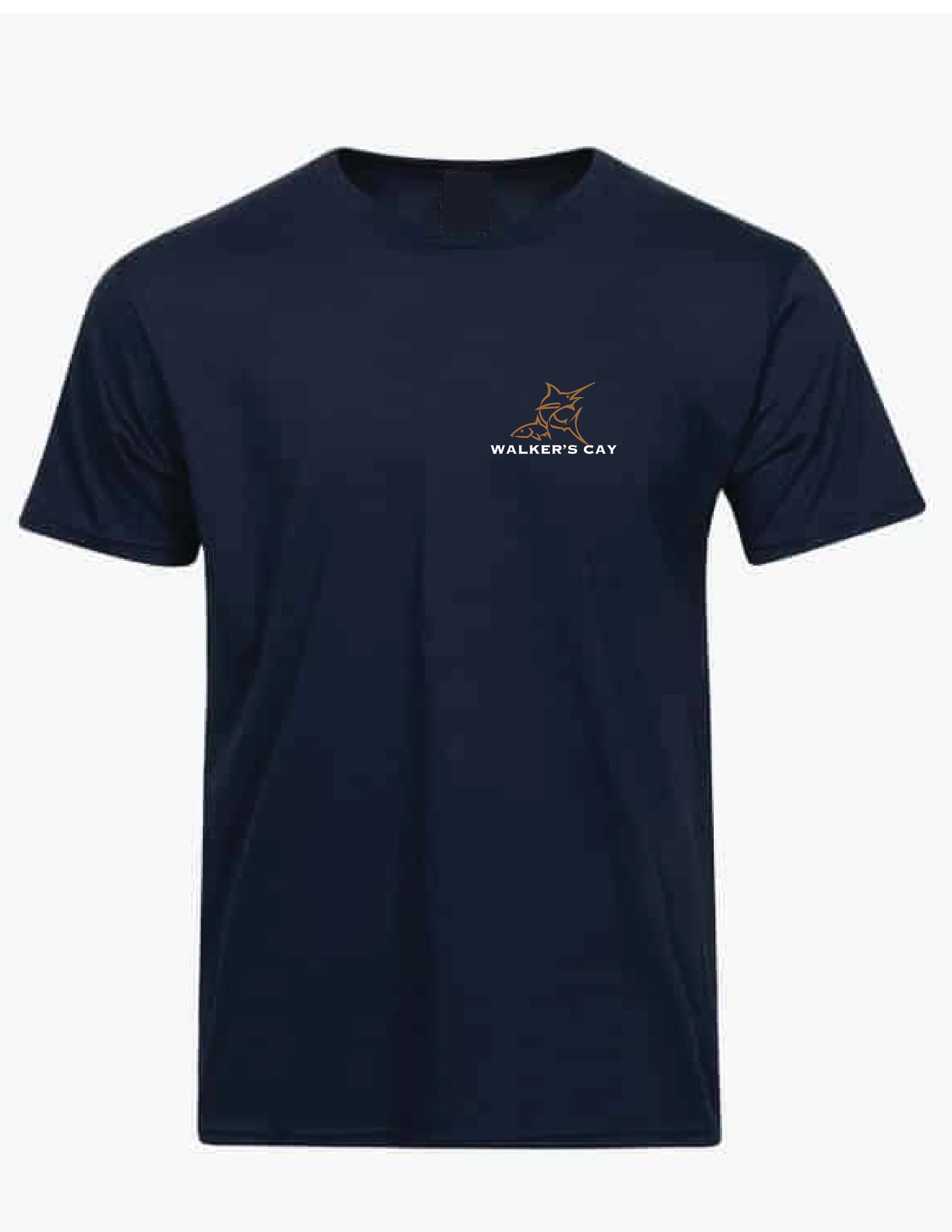 Walker's Cay Premium Logo T-Shirt - Navy